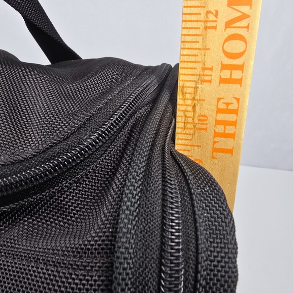 TUMI Alpha Weekend Bag Carry-On Duffle Black Ballistic Nylon 18"x 7"x 11" 221D3 - Picture 12 of 14